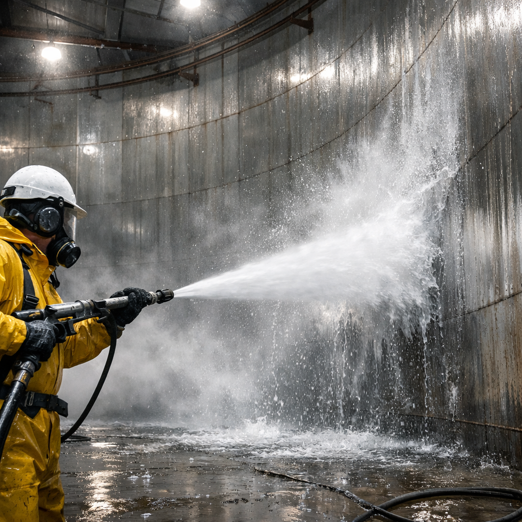 Limpeza de tanques industriais em Bauru